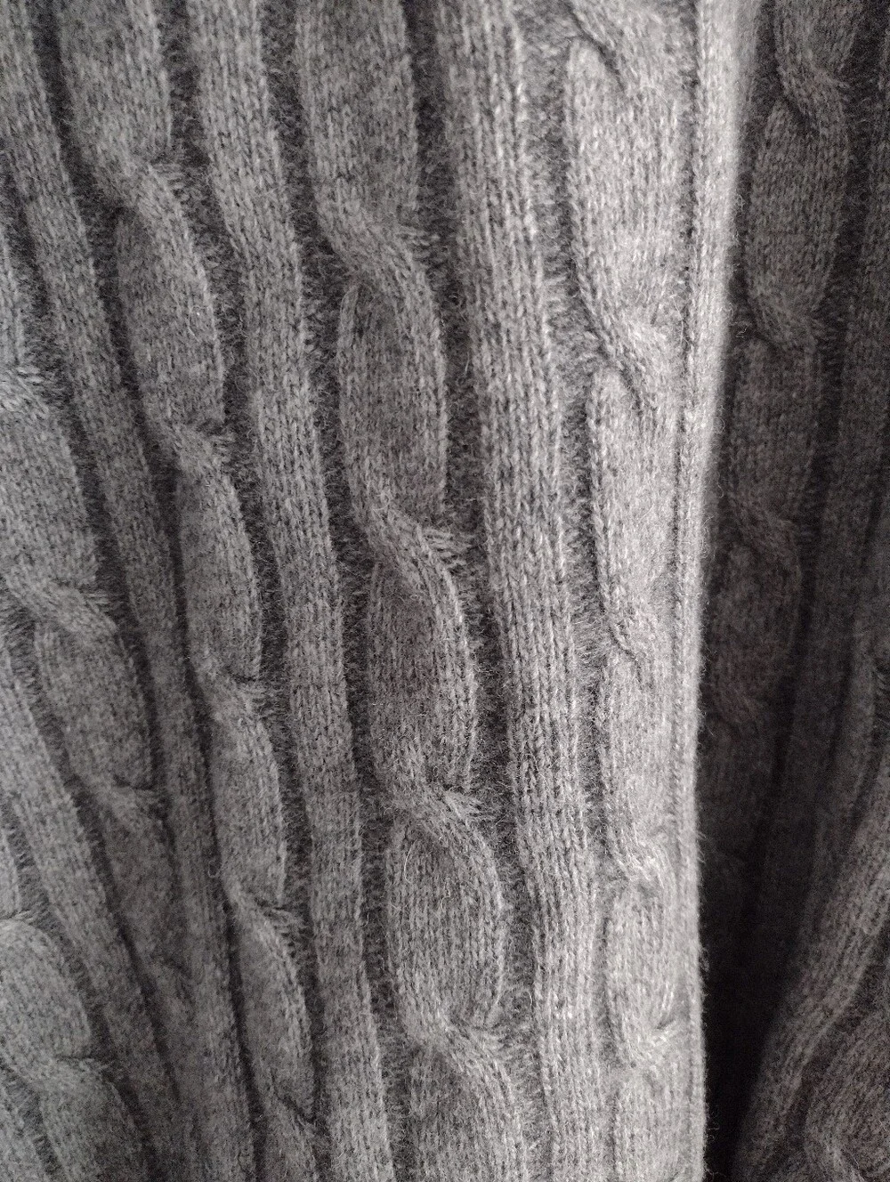 Danielle Blasi Mens Gray Wool Blend Sweater XL